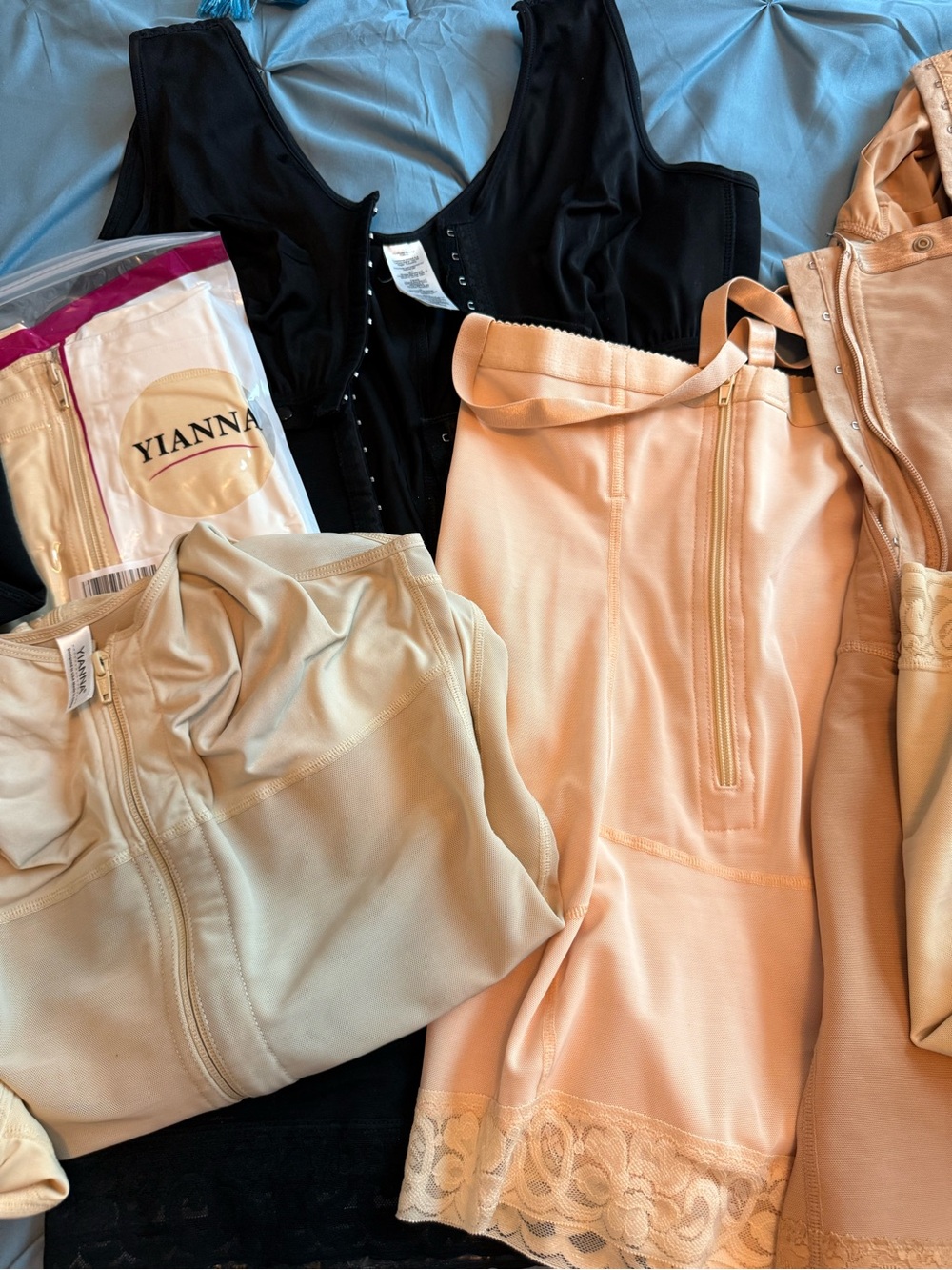 Shaperx, Yianna and unbranded Shapewear some never worn or 1 time. Size M, L, XL